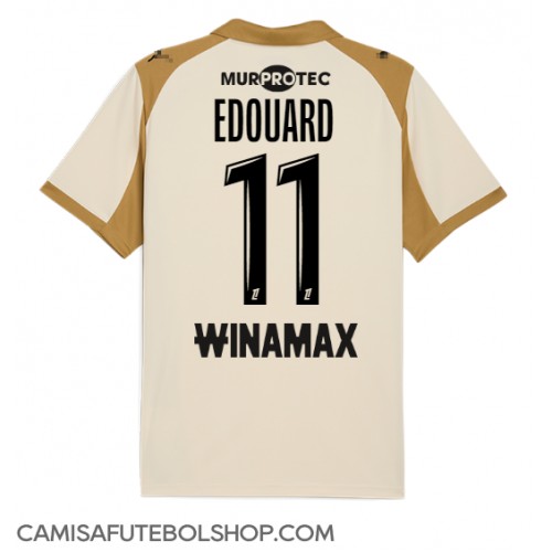 Camisa de time de futebol RC Lens Odsonne Edouard #11 Replicas 3º Equipamento 2025-26 Manga Curta Camisa de time de futebol RC Lens Odsonne Edouard #11 Replicas 3º Equipamento 2025-26 Manga Curta